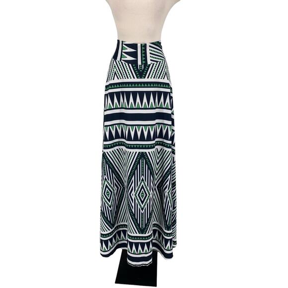 Aomei Dresses & Skirts - Aomei Bohemian Aztec Geometric Pattern Maxi Skirt Med NWOT